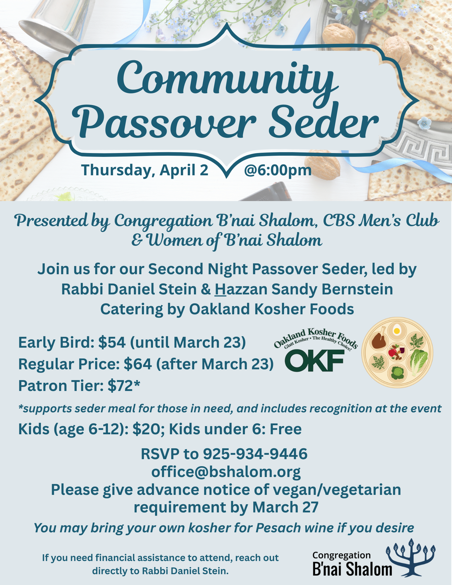 Community Passover Seder