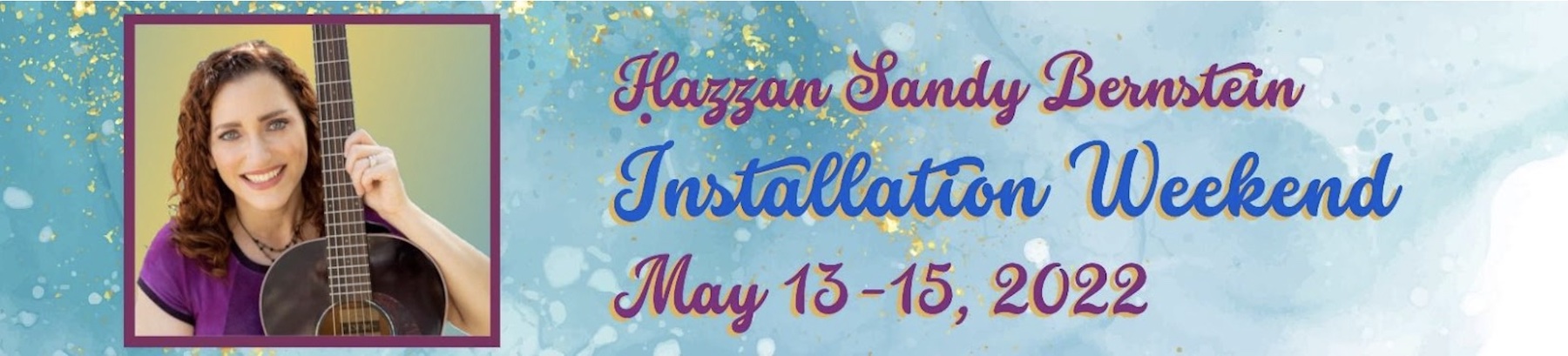 Hazzan Sandy Bernstein Installation Weekend