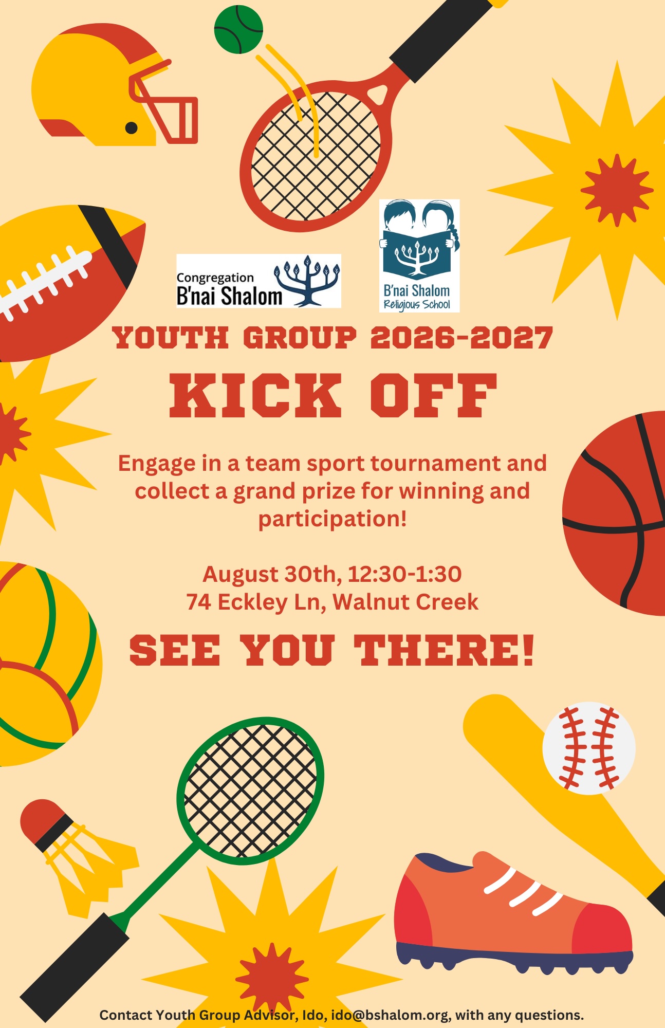 Youth Group Kick Off